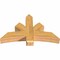 Ekena Millwork Davenport Rough Sawn Timber Gable Bracket, Western Red Cedar, 48"W x 30"H x 6"D x 6"F, 15/12 Pitch GBW048X30X0606DAV00RWR - alternate 5